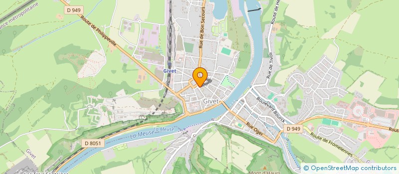 localisation de l'entreprise LE RELAIS  RANCENNES