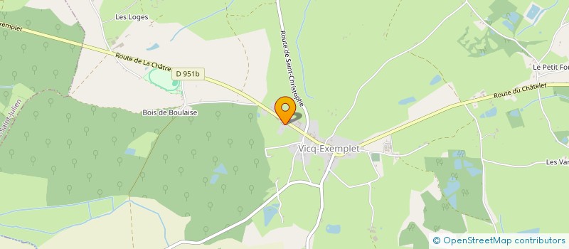 localisation de l'entreprise LE RELAIS à VERNEUIL-SUR-IGNERAIE