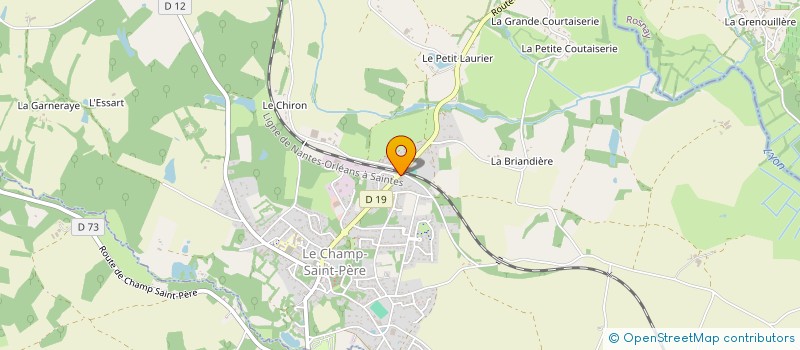 localisation de l'entreprise LE RELAIS à LE CHAMP-SAINT-PERE