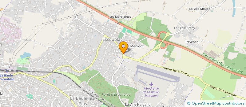 localisation de l'entreprise LE RELAIS CULTUREL à LA BAULE-ESCOUBLAC