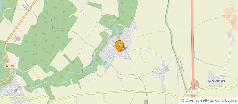 localisation de l'entreprise LE RELAIS D'ANGENNE  POIGNY-LA-FORET