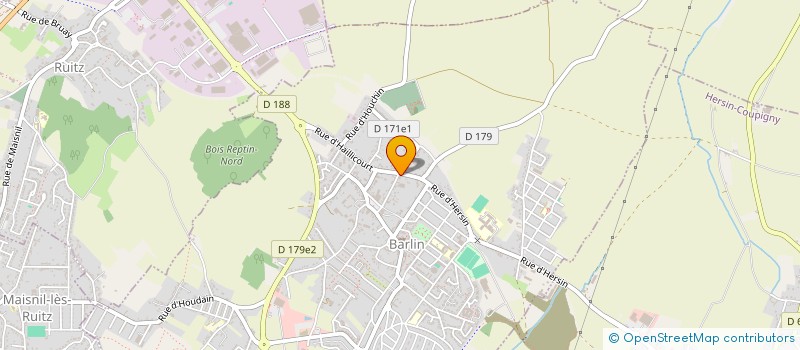 localisation de l'entreprise LE RELAIS D'ARTOIS à BARLIN