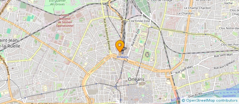 localisation de l'entreprise LE RELAIS D'ASIE à ORLEANS