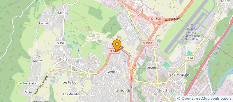 localisation de l'entreprise LE RELAIS D'EPAGNY à EPAGNY METZ-TESSY