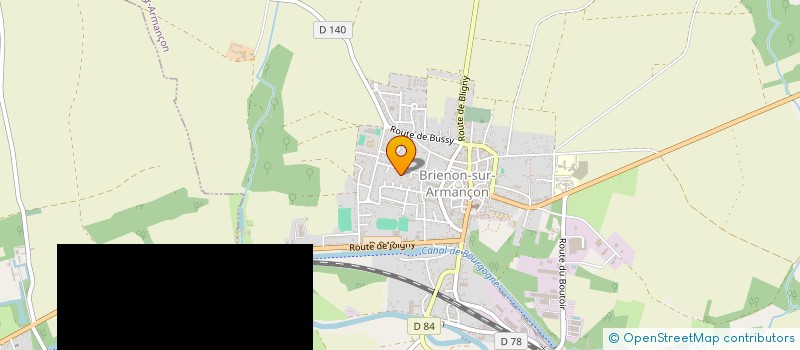 localisation de l'entreprise LE RELAIS D ESNON  ESNON