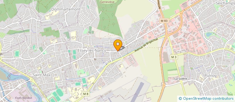 localisation de l'entreprise LE RELAIS D'ESSEY  ESSEY-LES-NANCY