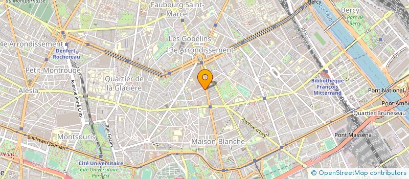 localisation de l'entreprise LE RELAIS D ITALIE  PARIS