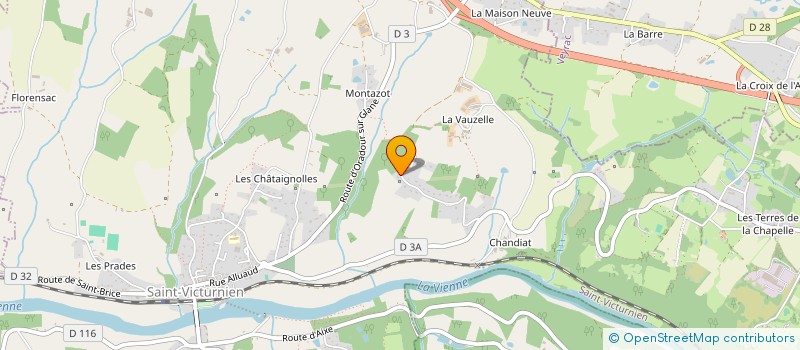 localisation de l'entreprise LE RELAIS DE BABS à SAINT-VICTURNIEN