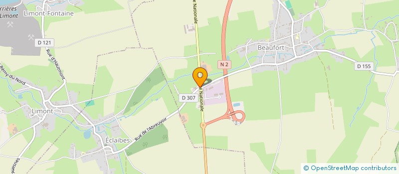 localisation de l'entreprise LE RELAIS DE BEAUFORT à BEAUFORT