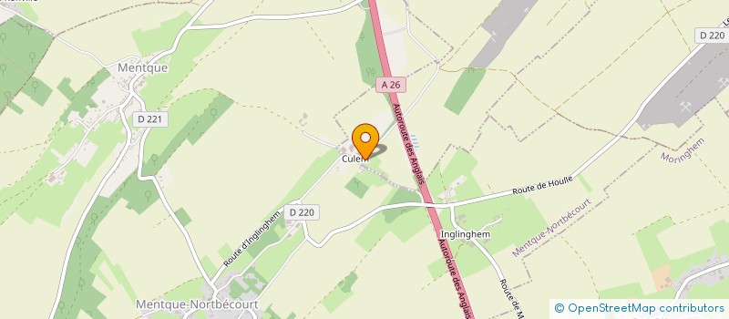 localisation de l'entreprise LE RELAIS DE CULEM  EPERLECQUES