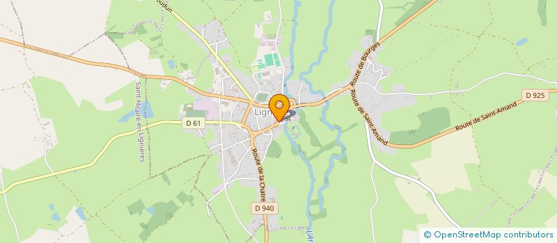 localisation de l'entreprise LE RELAIS DE DAMPIERRE  CHEZAL-BENOIT