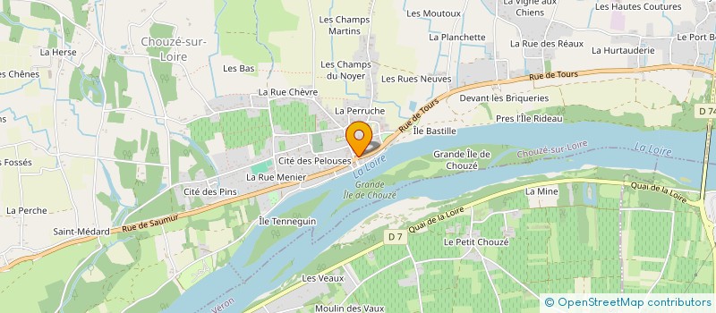 localisation de l'entreprise LE RELAIS DE KABYLIE  CHOUZE-SUR-LOIRE