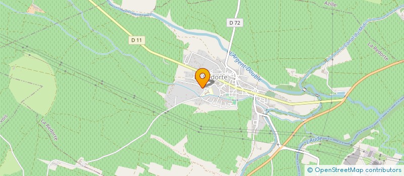 localisation de l'entreprise LE RELAIS DE L'ALARIC à MOUX