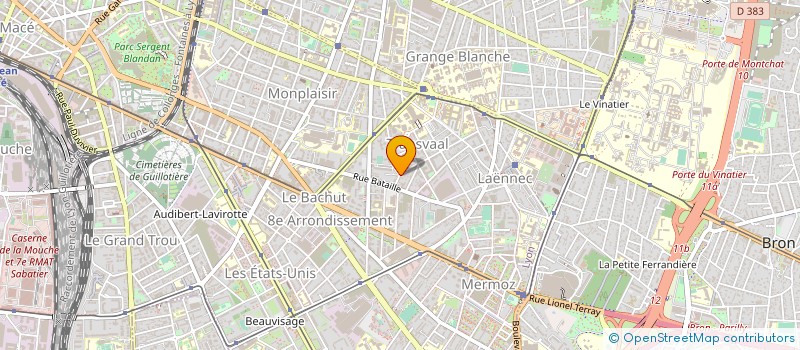 localisation de l'entreprise LE RELAIS DE L ALIMENTATION  LYON