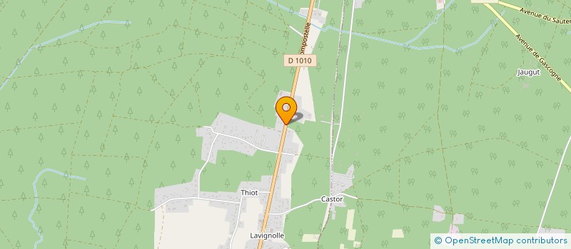 localisation de l'entreprise LE RELAIS DE L'ESPERANCE  SALLES