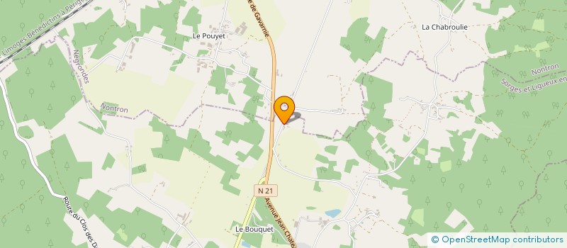 localisation de l'entreprise LE RELAIS DE L'ISLE  SARLIAC-SUR-L'ISLE