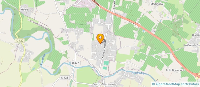 localisation de l'entreprise LE RELAIS DE LA DILIGENCE  MURS-ERIGNE