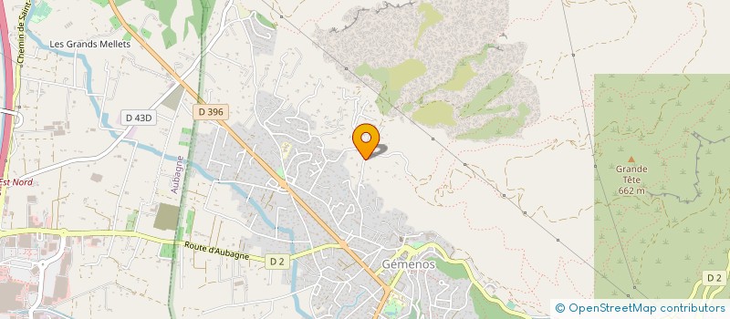 localisation de l'entreprise LE RELAIS DE LA MAGDELEINE à GEMENOS