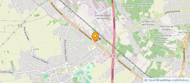 localisation de l'entreprise LE RELAIS DE LA MAIRIE à ORMES