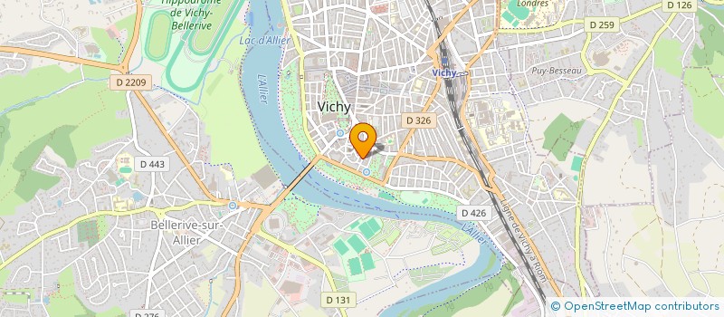 localisation de l'entreprise LE RELAIS DE LA TOUR à VICHY