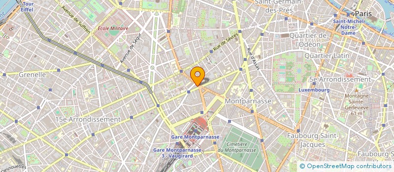 localisation de l'entreprise LE RELAIS DE LAGARDE à PARIS