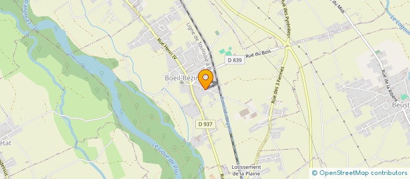 localisation de l'entreprise LE RELAIS DE NARCASTET à NARCASTET