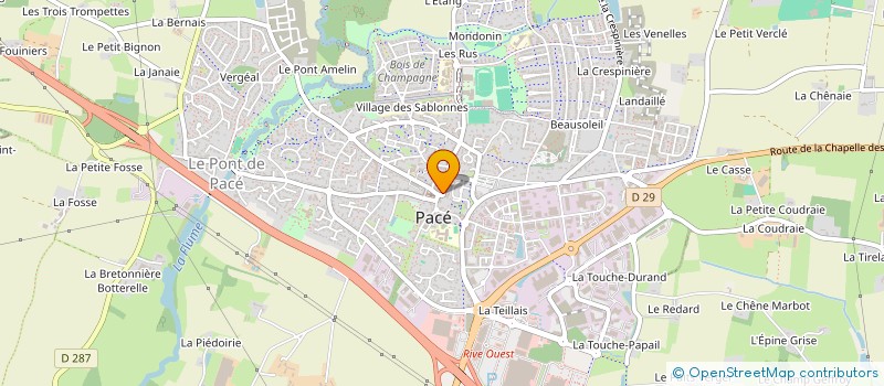 localisation de l'entreprise LE RELAIS DE PACE à PACE