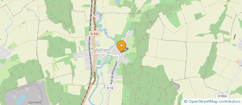 localisation de l'entreprise LE RELAIS DE POSTE  OBERMORSCHWILLER