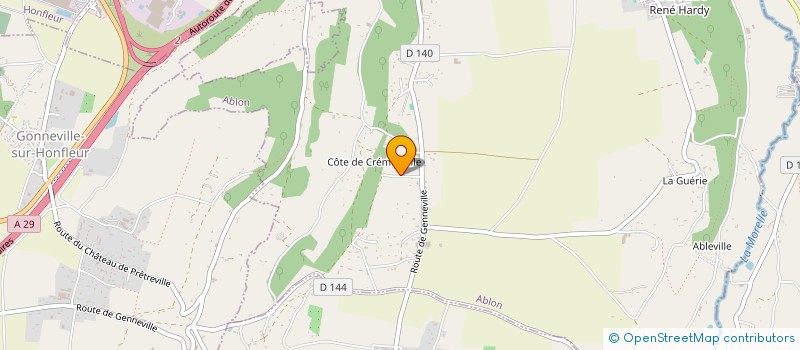 localisation de l'entreprise LE RELAIS DE POSTE  ABLON