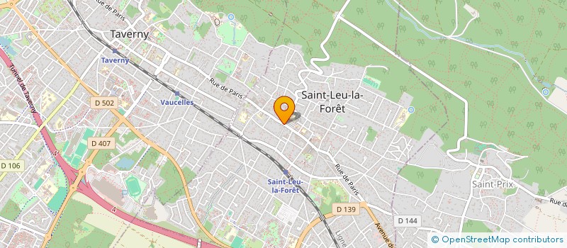 localisation de l'entreprise LE RELAIS DE SAINT LEU  SANNOIS