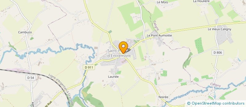 localisation de l'entreprise LE RELAIS DE SAINT PIERRE à SAINT-PIERRE-D'ENTREMONT