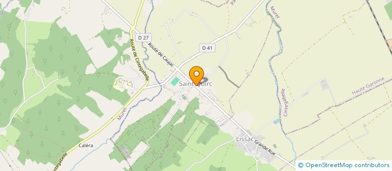 localisation de l'entreprise LE RELAIS DE SAINT QUIRC à SAINT-QUIRC