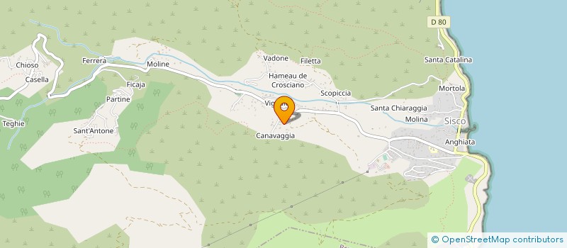 localisation de l'entreprise LE RELAIS DE SISCO à SISCO