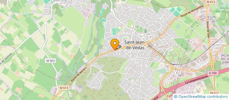 localisation de l'entreprise LE RELAIS DE ST JEAN  SAINT-JEAN-DE-VEDAS