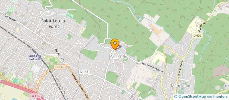 localisation de l'entreprise LE RELAIS DE ST PRIX à SAINT-PRIX