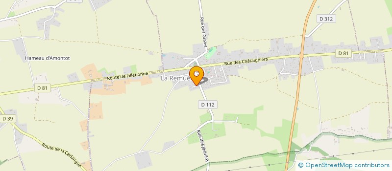 localisation de l'entreprise LE RELAIS DE TOUFFREVILLE  LA REMUEE