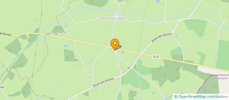 localisation de l'entreprise LE RELAIS DE TRESNAY à TRESNAY