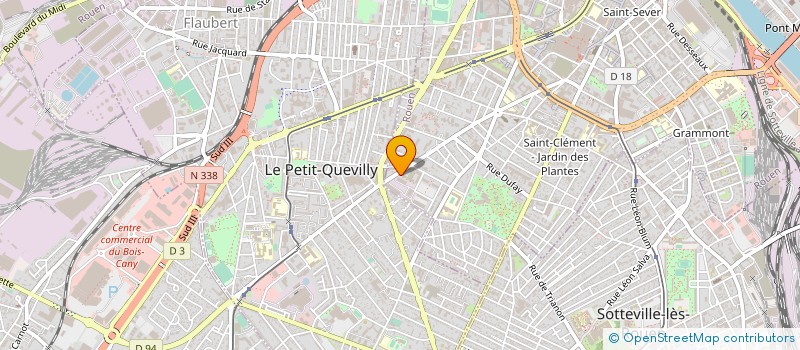 localisation de l'entreprise LE RELAIS DES CALINS à ROUEN