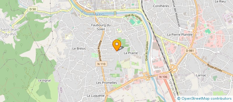 localisation de l'entreprise LE RELAIS DES CAN-AM SPYDER  ALES