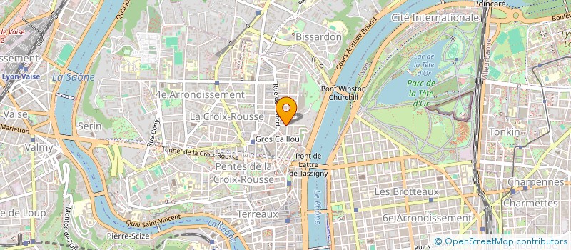 localisation de l'entreprise LE RELAIS DES CIGALES à LYON