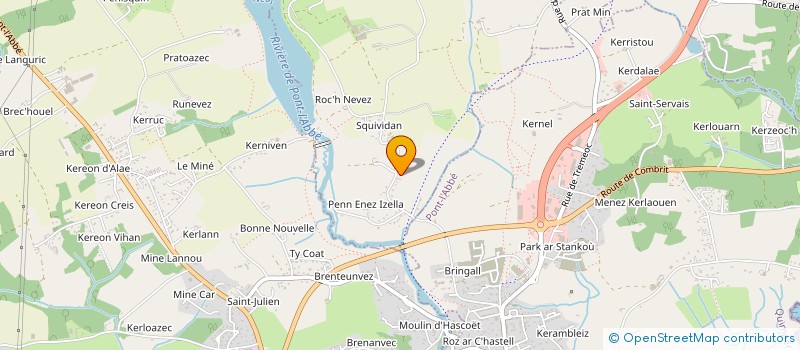 localisation de l'entreprise LE RELAIS DES CIGOGNES  TREMEOC