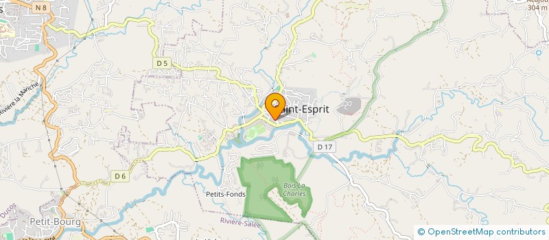 localisation de l'entreprise LE RELAIS DES KOULISS  SAINT-ESPRIT