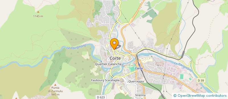 localisation de l'entreprise LE RELAIS DES LACS à CORTE