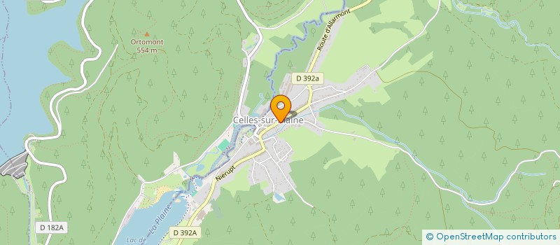 localisation de l'entreprise LE RELAIS DES PRINCES  SARL  RAON-SUR-PLAINE