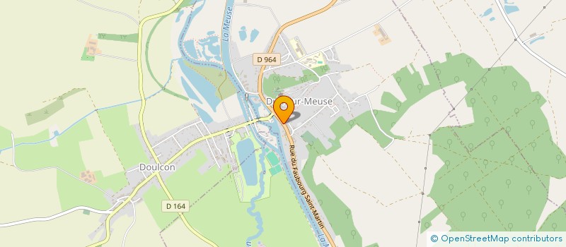 localisation de l'entreprise LE RELAIS DES SAVEURS à DUN-SUR-MEUSE