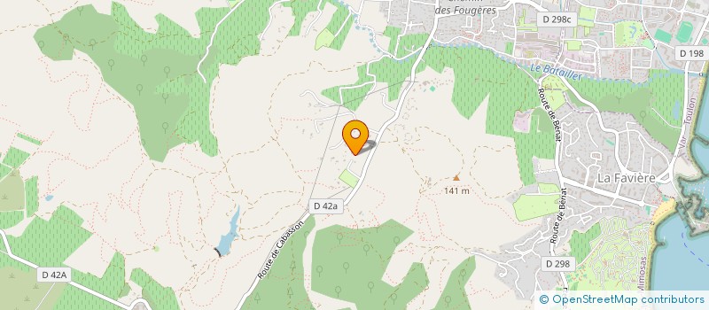 localisation de l'entreprise LE RELAIS DU BLAISERON à BORMES-LES-MIMOSAS