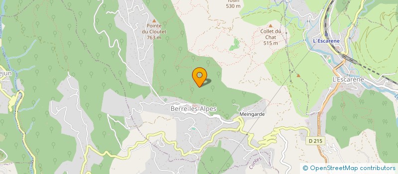 localisation de l'entreprise LE RELAIS DU CHATEAU  CHATEAUNEUF-VILLEVIEILLE