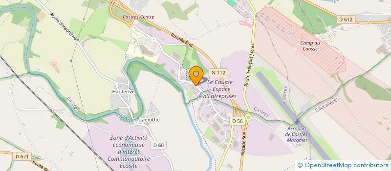 localisation de l'entreprise LE RELAIS DU CHATEAU  CASTRES