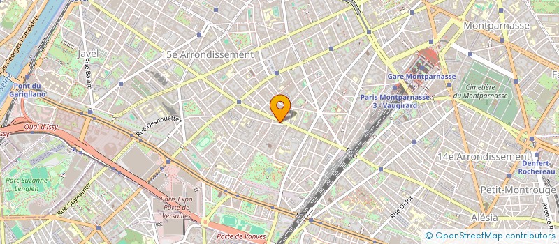 localisation de l'entreprise LE RELAIS DU FRUIT 15  PARIS