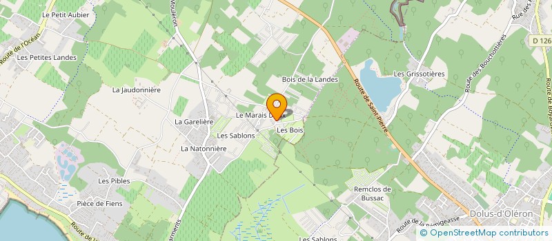 localisation de l'entreprise LE RELAIS DU MARAIS DOUX  SAINT-PIERRE-D OLERON